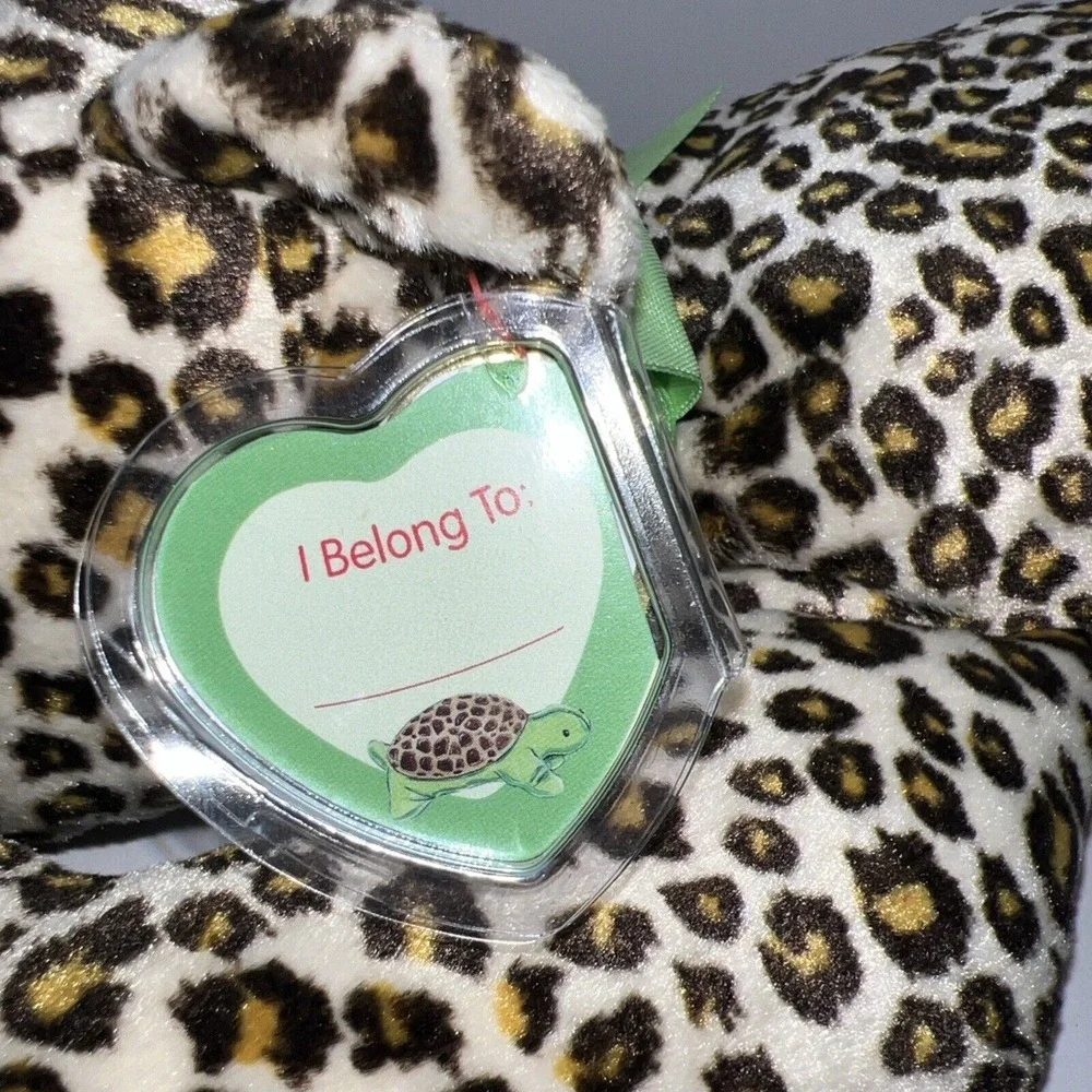 TY Speckles vintage 1996 pillow pal buddy the leopard 15